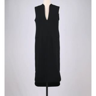 マメ(mame)の【mamekurogouchi】DeepneckSleeveless dress(ロングワンピース/マキシワンピース)