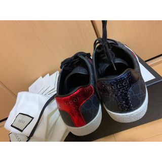 グッチ(Gucci)のGUCCI エース GGスプリーム スニーカー 7 1/2 (スニーカー)