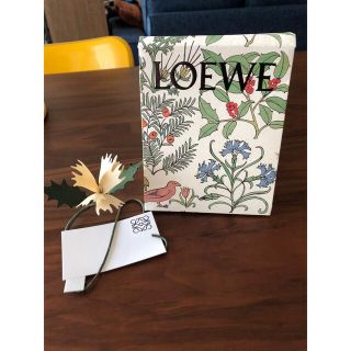 ロエベ(LOEWE)のロエベ　ノベルティ　花柄　カードスタンド(ノベルティグッズ)