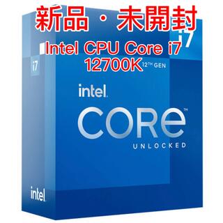 新品・国内正規品】Intel CPU Core i7 12700Kの通販 by にゃん吉's