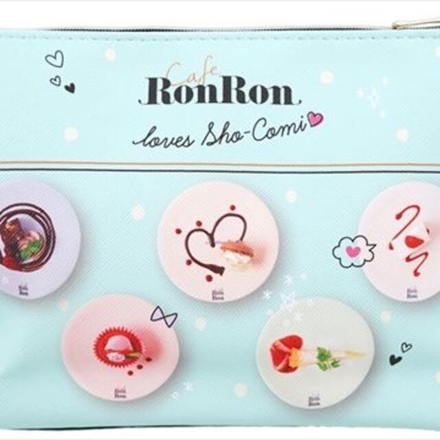 【新品】MAISON ABLE Cafe Ron Ronビッグポーチ レディースのファッション小物(ポーチ)の商品写真