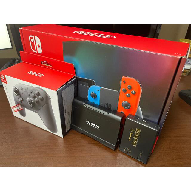 税込?送料無料】 NINTENDO SWITCH 本体 + キャプチャーボード