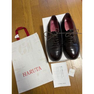 ハルタ　レディース　23cm レースアップ　靴(ローファー/革靴)