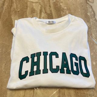 イング(INGNI)のINGNI イング 新品未使用 白 長袖Tシャツ 春夏秋 Chicago(カットソー(長袖/七分))