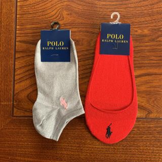 ポロラルフローレン(POLO RALPH LAUREN)のポロラルフローレンのレディースソックス2枚(ソックス)