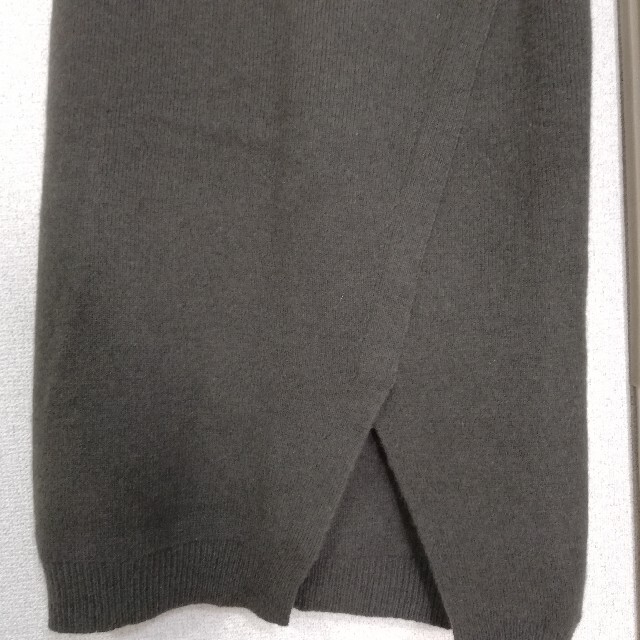 TODAYFUL(トゥデイフル)のトゥデイフル ニットスカート カーキ タイトニットスカート レディースのスカート(ひざ丈スカート)の商品写真