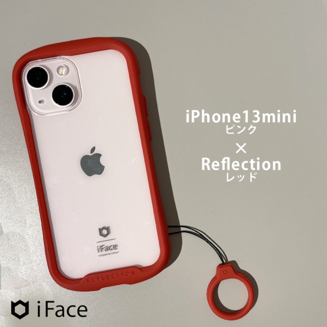 新品⭐︎ストラップ付 iFace Reflection iPhoneケースセット