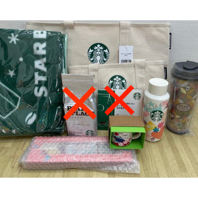 Starbucks Coffee(スターバックスコーヒー)のスタバ　福袋　2022  食品/飲料/酒の飲料(コーヒー)の商品写真