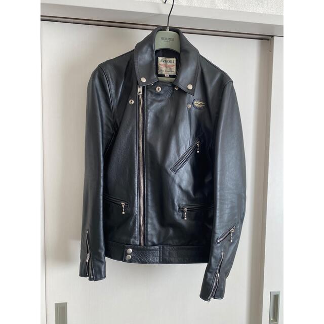 Lewis Leathers(ルイスレザー)の美品　ルイスレザー　サイクロン　441T タイトフィット　馬革 メンズのジャケット/アウター(ライダースジャケット)の商品写真