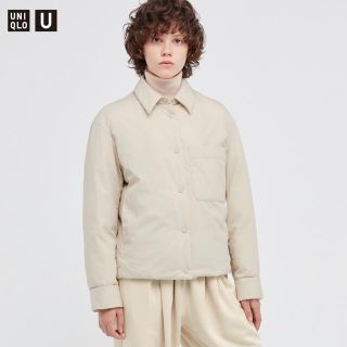 ユニクロ(UNIQLO)のUNIQLO ユニクロ パデットシャツジャケット サイズS(ナイロンジャケット)