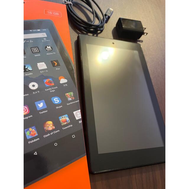 Amazon Fire7タブレット（第9世代）16GB スマホ/家電/カメラのPC/タブレット(タブレット)の商品写真