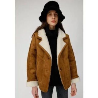 マウジー(moussy)の【美品】マウジー　ムートンコート　ジャケット(ムートンコート)