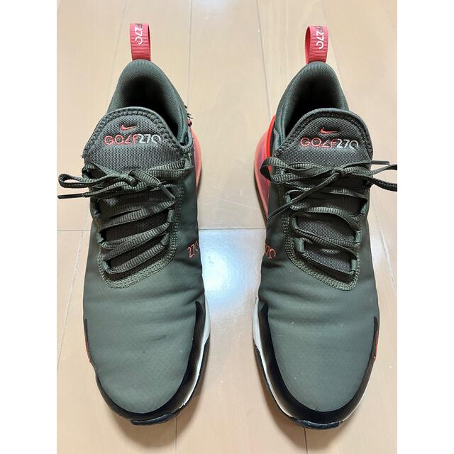 ナイキ　ゴルフシューズ　air max 270g