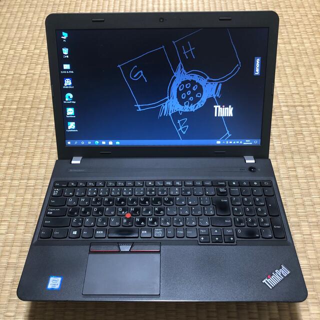 Lenovo E560  i5 6200U高速SSD メモリ8gb wins10