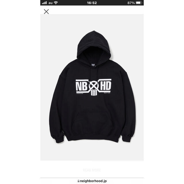 初売り NEIGHBORHOOD NBHD/EC-HOODED.LS 黒 L新品