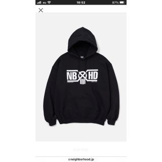 ネイバーフッド(NEIGHBORHOOD)の初売り NEIGHBORHOOD NBHD/EC-HOODED.LS 黒 L新品(パーカー)