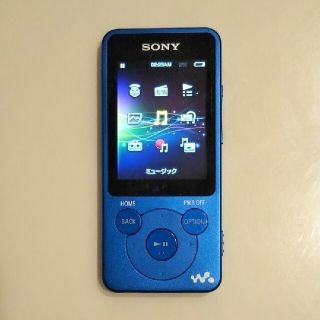 ウォークマン(WALKMAN)のソニーWALKMAN NW-E083(4GB,ブルー)(ポータブルプレーヤー)