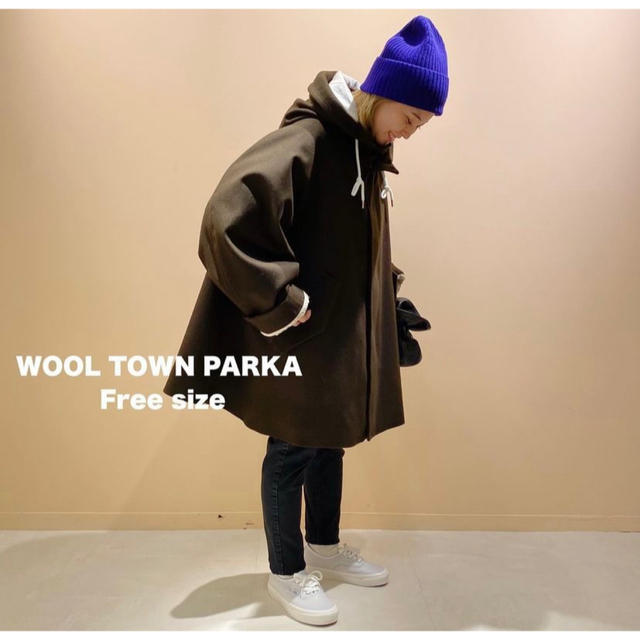 NEW ARRIVAL】 Shinzone - WOOL TOWN PARKA BLACKの通販 by muu