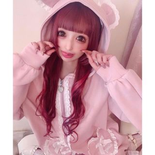 マーズ(MA＊RS)の♥️本日削除✩🎀プリメロ🎀くまちゃんパーカー🎀(͒⑅•ᴥ•⑅)͒(パーカー)