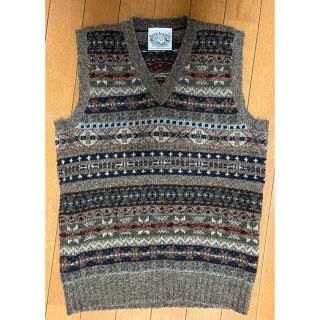 ジャミーソンズ ベストの通販 95点 | フリマアプリ ラクマ 買い物 別注 ジャミーソンズ ニットベスト 総柄 ネイティブ L Jamieson’s ベスト