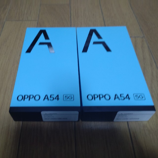 OPPO A54 5G OPG02 2台セット　ファンタスティックパープル