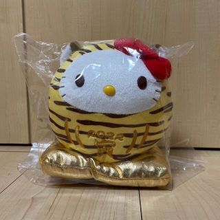 ハローキティ(ハローキティ)のハローキティぬいぐるみ　ヤクルト新年限定品(キャラクターグッズ)