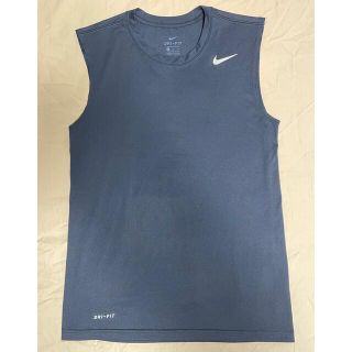 ナイキ(NIKE)のnike drifit tanktop navy size s(タンクトップ)