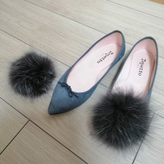 レペット(repetto)のjuri様専用定価48000円 レペット ブリジット ポインテッドトゥ パンプス(バレエシューズ)