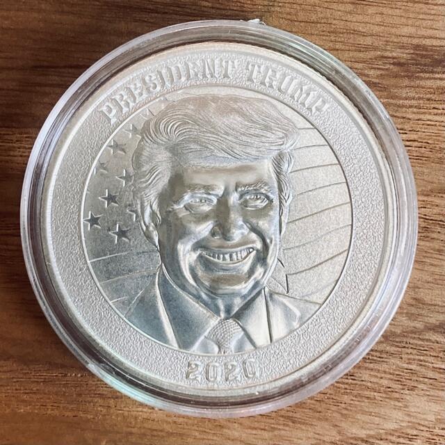 （レア！！）トランプ大統領　1オンス 銀貨　ハクトウワシ貨幣