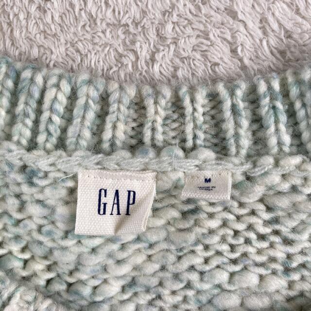 HUMAN WOMAN(ヒューマンウーマン)の美品　GAP マーブルニット　ヒューマンウーマン　ニーム　ニコアンド レディースのトップス(ニット/セーター)の商品写真