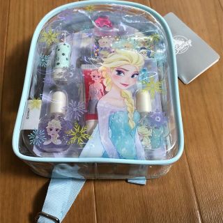 ディズニー(Disney)のお値下げしました。ディズニーストア　エルサ　コスメリュック⭐︎新品未使用(その他)