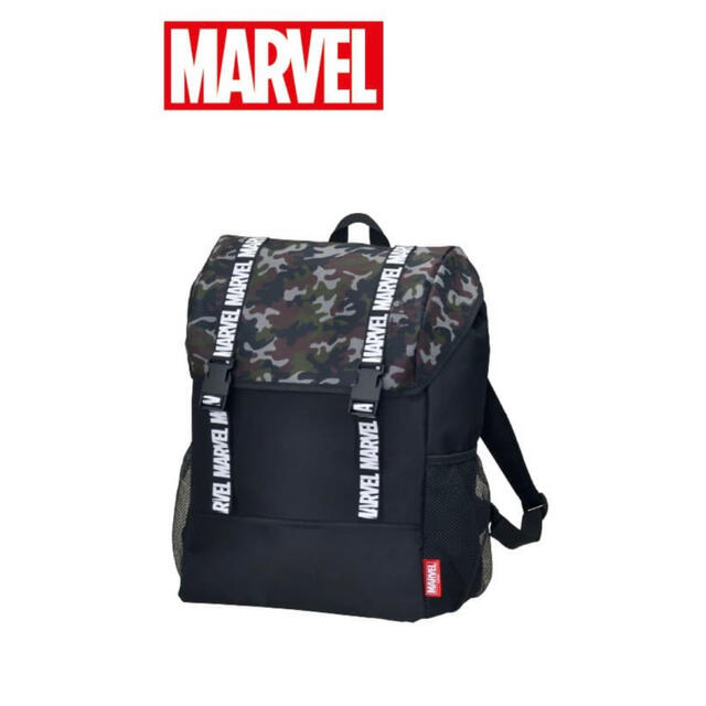 MARVEL(マーベル)のMARVELプレミアムフラップリュック メンズのバッグ(バッグパック/リュック)の商品写真