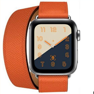 アップルウォッチ(Apple Watch)の【ほぼ新品】本革レザー アップルウォッチバンド Applewatch(その他)