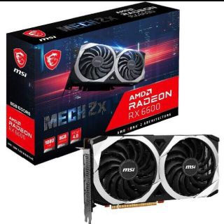 MSI Radeon RX 6600 MECH 2X 8G(PCパーツ)