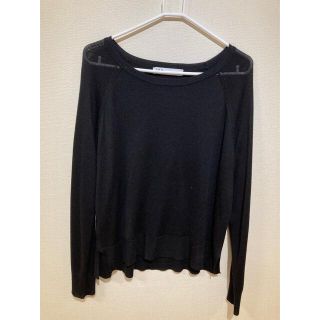 ザラ(ZARA)のZARA シースルーニット　Sサイズ(ニット/セーター)