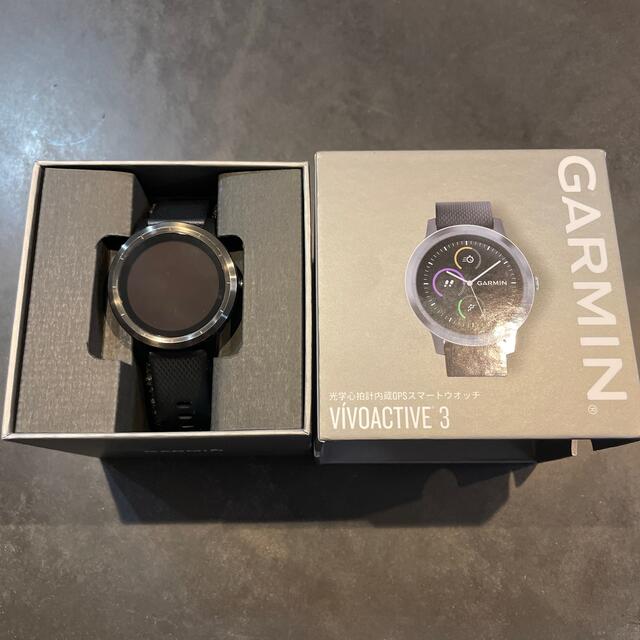GARMIN(ガーミン)のGARMIN ガーミン　VIVOACTIVE3 値下げしました！ メンズの時計(腕時計(デジタル))の商品写真