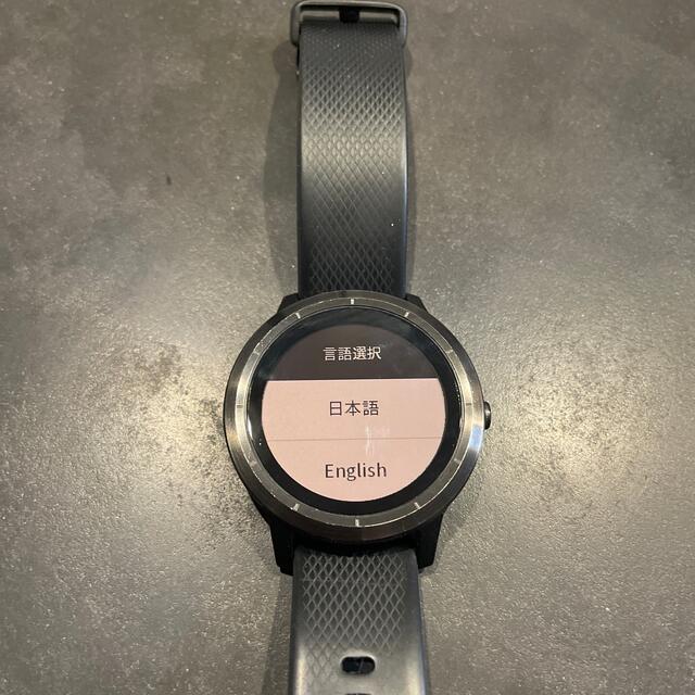 GARMIN(ガーミン)のGARMIN ガーミン　VIVOACTIVE3 値下げしました！ メンズの時計(腕時計(デジタル))の商品写真