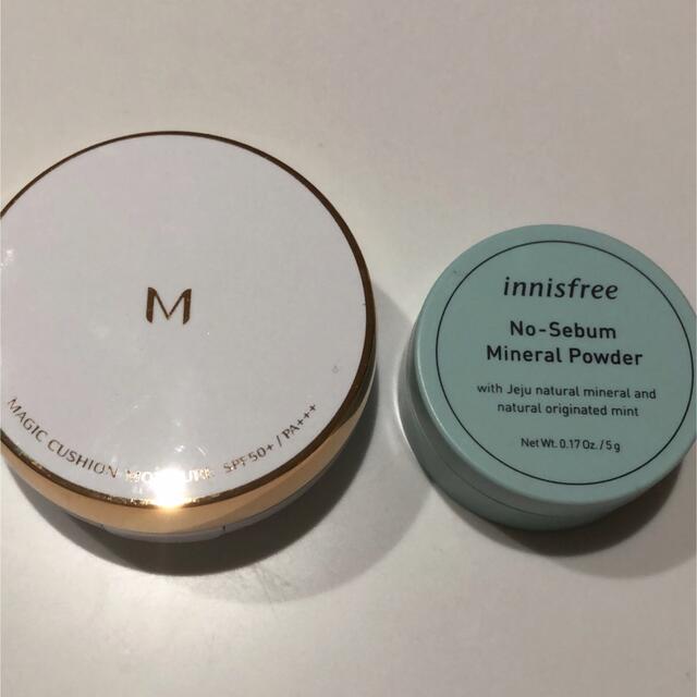 Innisfree(イニスフリー)のミシャM クッションファンデーション　innisfree フェイスパウダー コスメ/美容のベースメイク/化粧品(ファンデーション)の商品写真