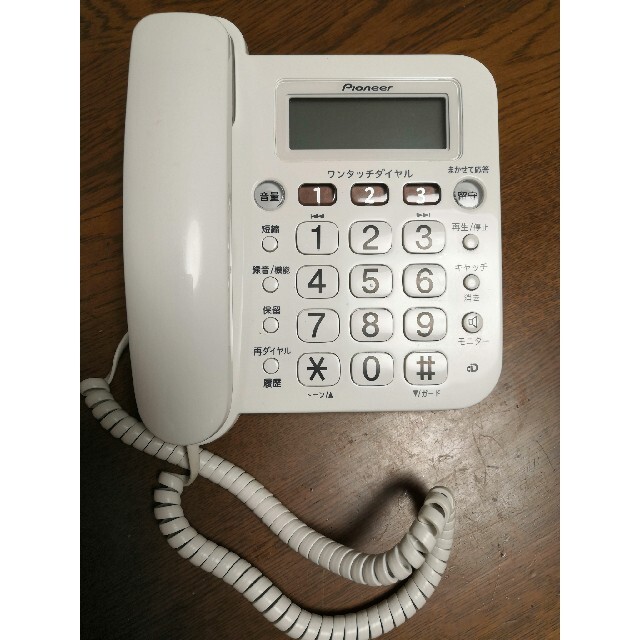 パイオニア TF-V75 固定電話の通販 by めだか's shop｜ラクマ