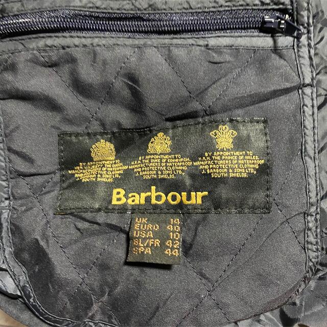 Barbour(バーブァー)の90s 古着 バブアー キルティングジャケット コーデュロイ トラッドスタイル レディースのジャケット/アウター(ブルゾン)の商品写真