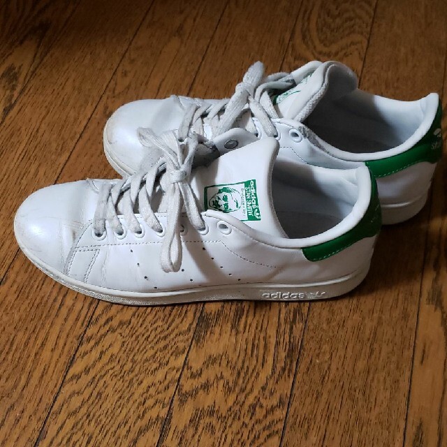 adidas(アディダス)のadidas StanSmith White/White-Green レディースの靴/シューズ(スニーカー)の商品写真