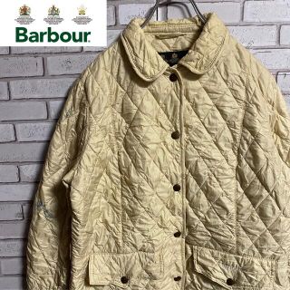 バーブァー(Barbour)の90s 古着 バブアー キルティングジャケット アースカラー トラッドスタイル(ブルゾン)