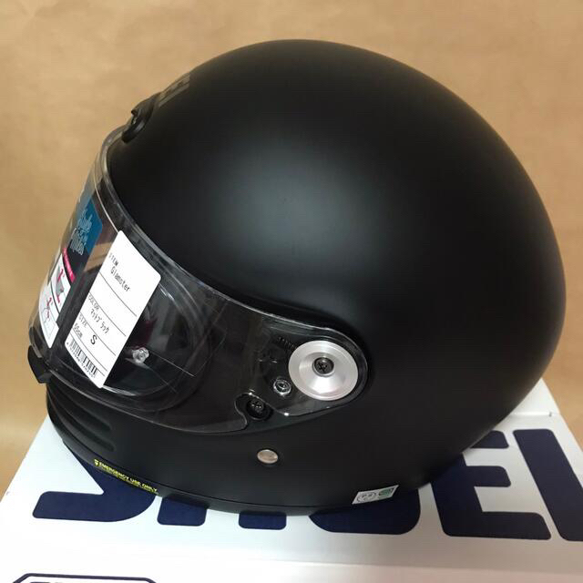 ショウエイ】 SHOEI GLAMSTER マットブラック Sサイズ 新品未使用