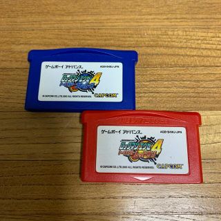 カプコン(CAPCOM)のロックマンエグゼ4 レッドサン　ブルームーン(携帯用ゲームソフト)