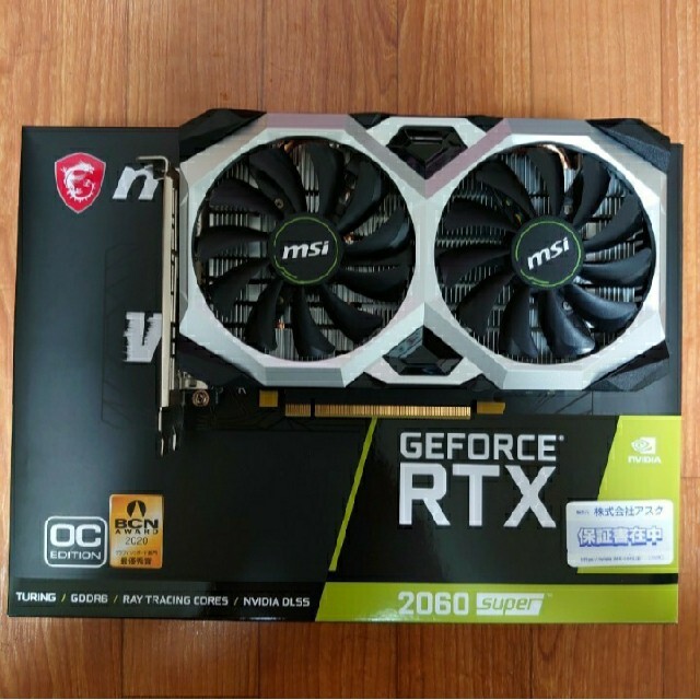 MSI  GeForce RTX 2060  SUPER VENTUS OC