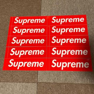 シュプリーム(Supreme)のSupreme Box logo ステッカー　シール　シュプリーム10枚セット(ステッカー)