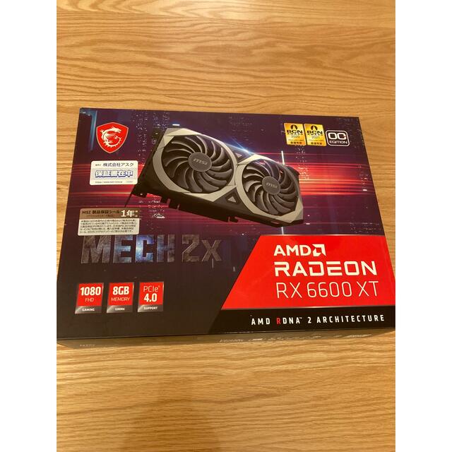 Radeon RX 6600 XT MECH 2X 8G グラフィックスボード