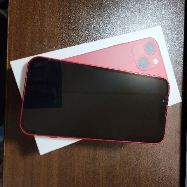 スマホ/家電/カメラ（1月3日購入）iphone 13 mini 256 red simフリー