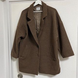 LOWRYS FARM チェック チェスターコート