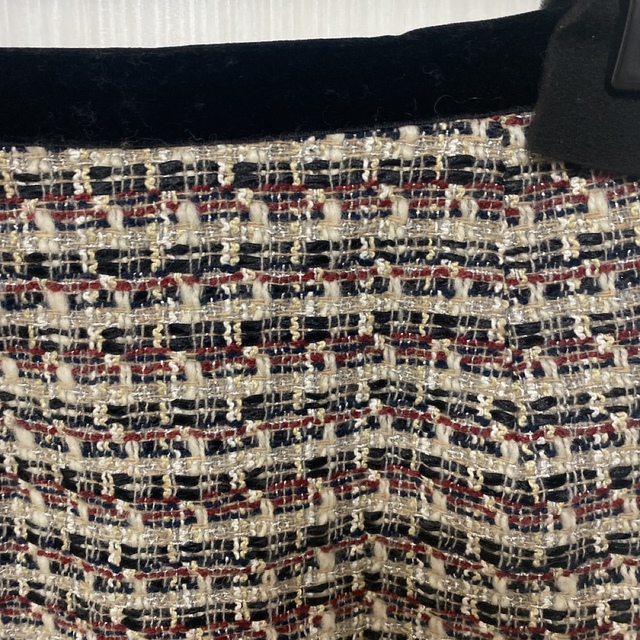JUSGLITTY(ジャスグリッティー)のツイードタイトミニスカート レディースのスカート(ミニスカート)の商品写真